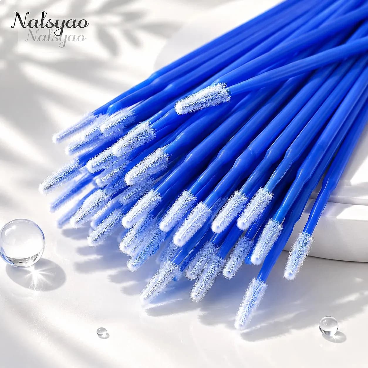 Beauty Makeup Remover Tool 100-1000pc Eyelash Cleaning Brush Lash Extension Micro Cotton Swab Eyelashes Microbrush