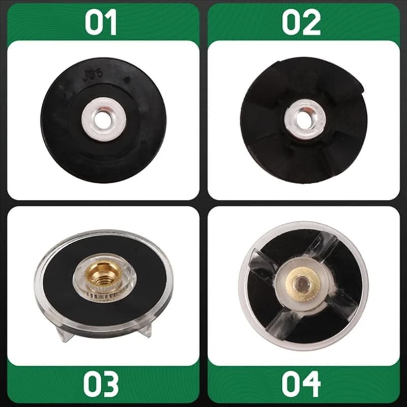 B98A-9 Pz Set di ricambio per frullatore Fornutribullet 900W 600W Guarnizioni lama di estrazione Guarnizione O Ring Shock Pad Ingranaggi superiori del motore