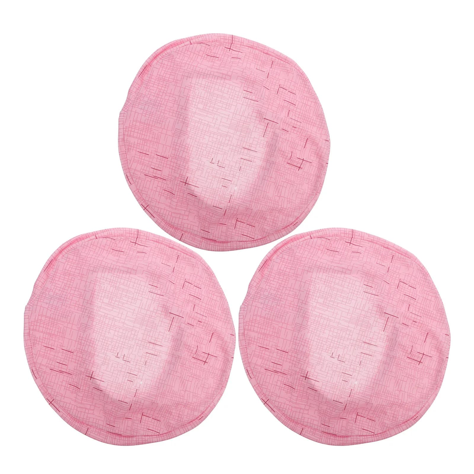3Pcs Round Stool Covers Elastic Stretch Washable Bar Stool Seat Protector for Kitchen Dining Bar Stationary Cushion Replacement
