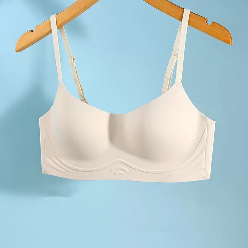 Intimo senza cuciture Sezione sottile da donna Seni grandi Mostra seni piccoli Seni raccolti Reggiseno anti-illuminazione Traspirante
