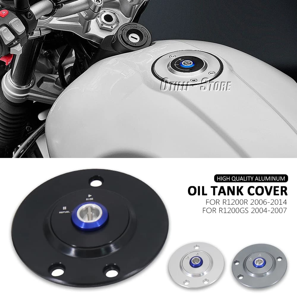 Nuovo Moto Serbatoio Carburante Tappi di Copertura Della Cassa Per BMW R1200R R1200 R 1200 R 2006-2014 R1200GS R 1200GS R 1200 GS 2004-2007