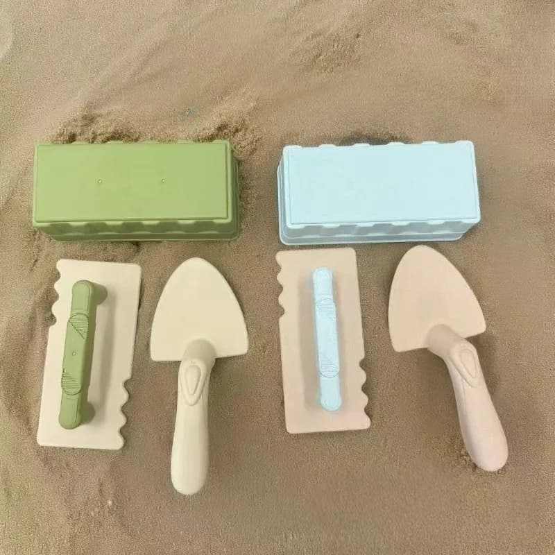 Set di 3 Stampi per Castello di Sabbia, Giocattolo Invernale ed Estivo per Costruire nella Neve e sulla Spiaggia, Regalo di Compleanno per Bambini