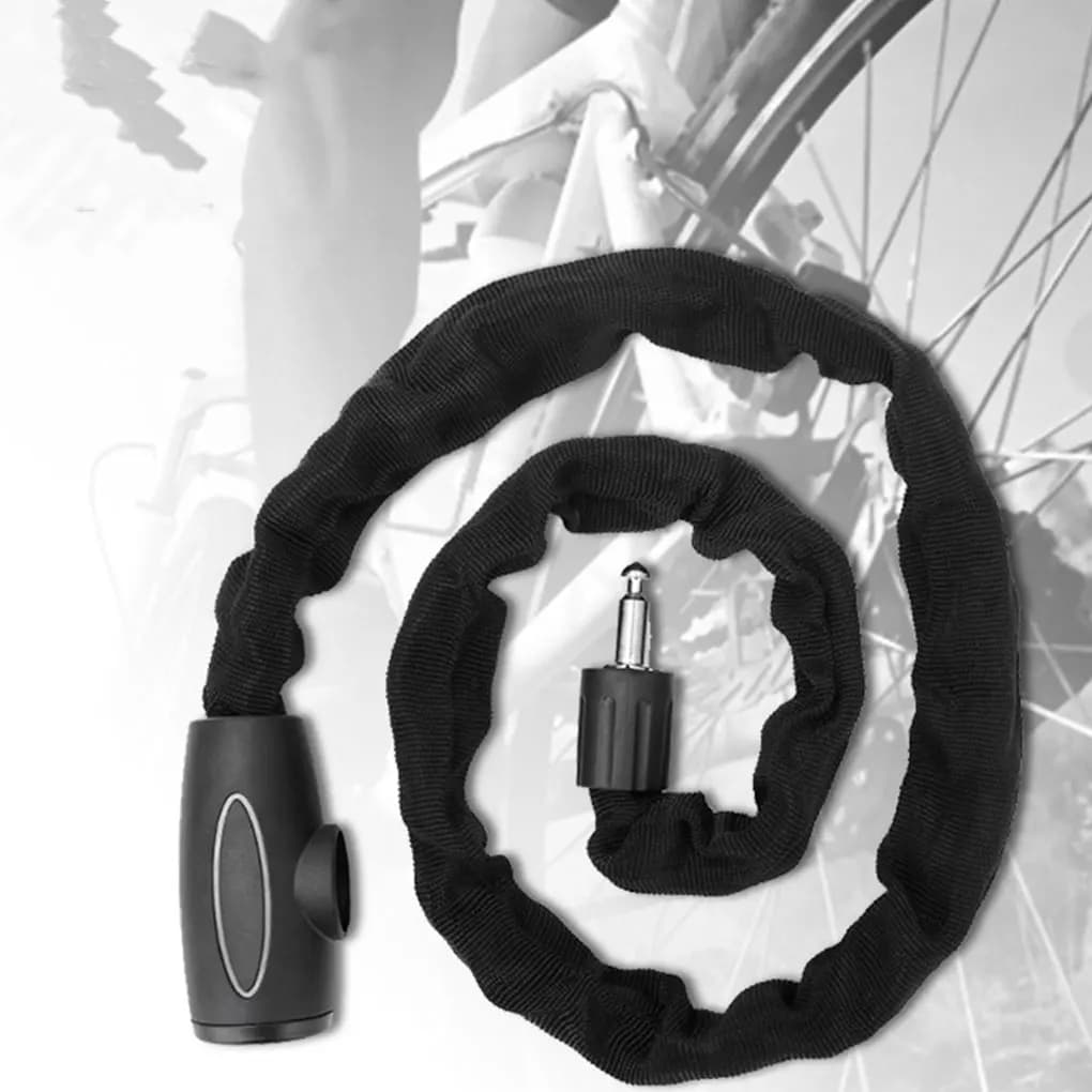 Lucchetto a catena per bici antifurto pratico e ad alte prestazioni per ciclisti Lucchetto per bici antifurto