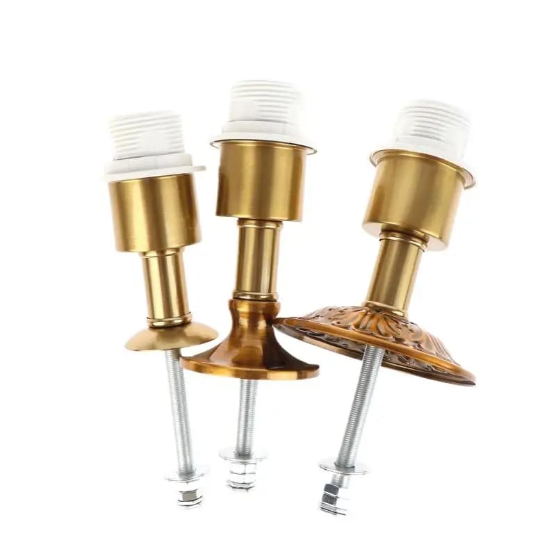 High Quality Iron Metal Desk Lamp Holder Fixed Base E27 Screw Lamp Mouth DIY Lighting Accessories