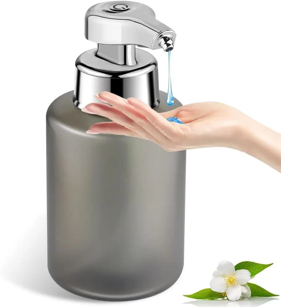 Dispenser automatico di sapone Azonee, flaconi ricaricabili per disinfettante mani, dispenser di sapone ricaricabile, dispenser di sapone senza contatto Smart E