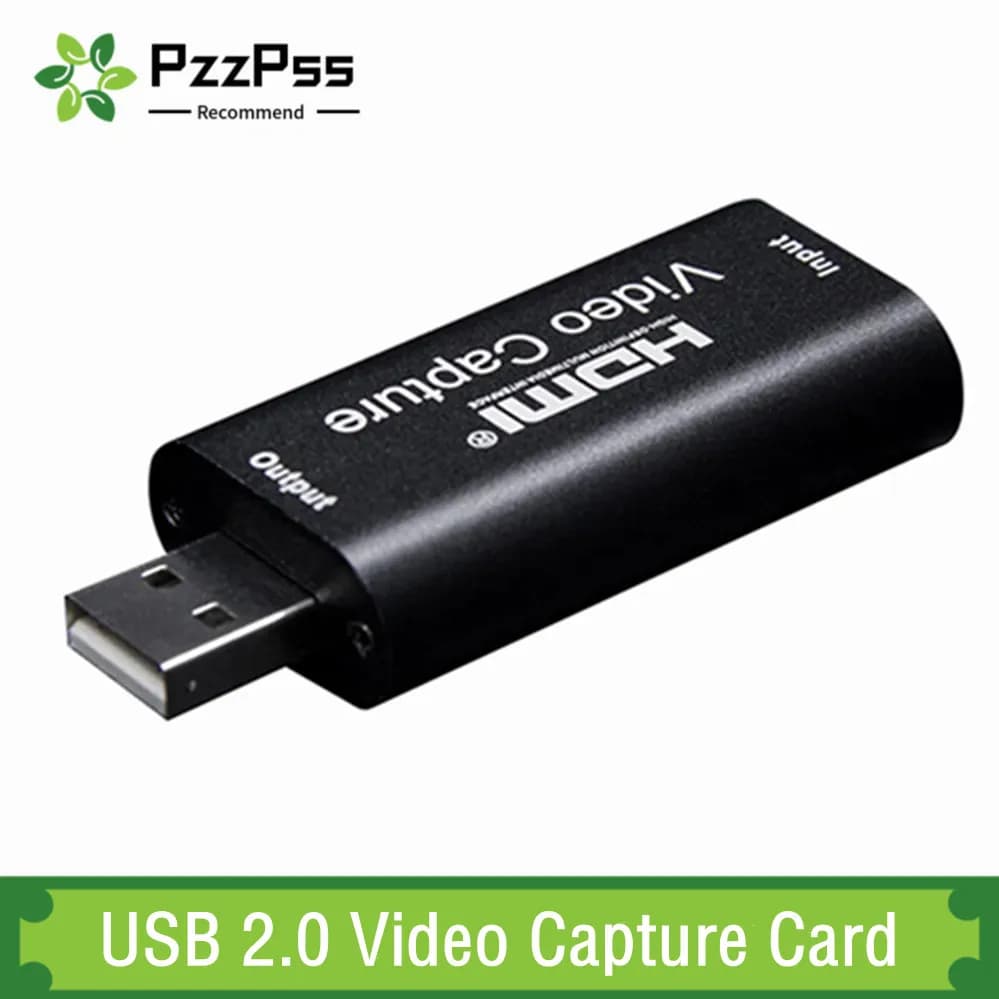 Scheda di acquisizione video USB 2.0 4K Videocamera compatibile HDMI Grabber Registrazione scatola di streaming live per PS4 XBOX Gioco telefonico DVD HD Camera