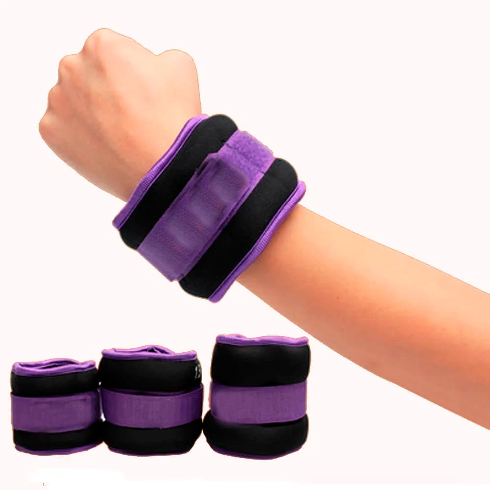 2 Pz Sollevamento Pesi Sport Wristband Palestra Pollice supporto per il Polso Fasciatura Allenamento Fitness Bande di Mano di Sicurezza Regolabile