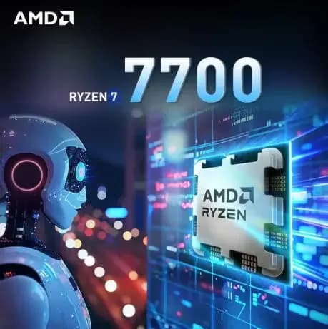 New AMD Ryzen 7 7700 Processor 3.8GHz 8 Core 16 Thread L3 32M Socket AM5 Desktop Gaming CPU For DIY PC Assembly