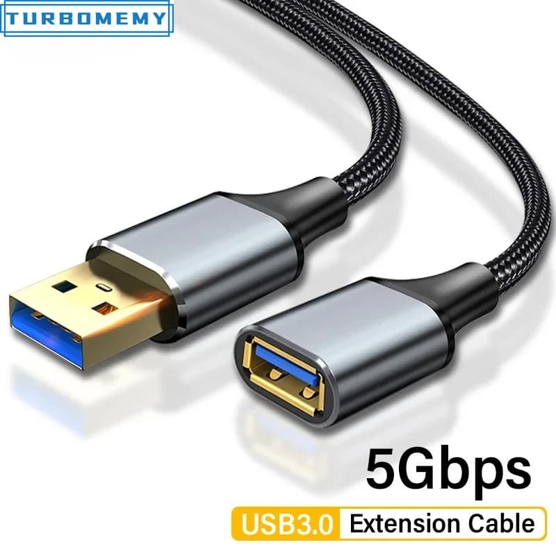 Cavo di Prolunga USB 3.0 5Gbps, Cavo Dati Veloce per Smart TV, Laptop, PS3, PS4, Xbox One, SSD