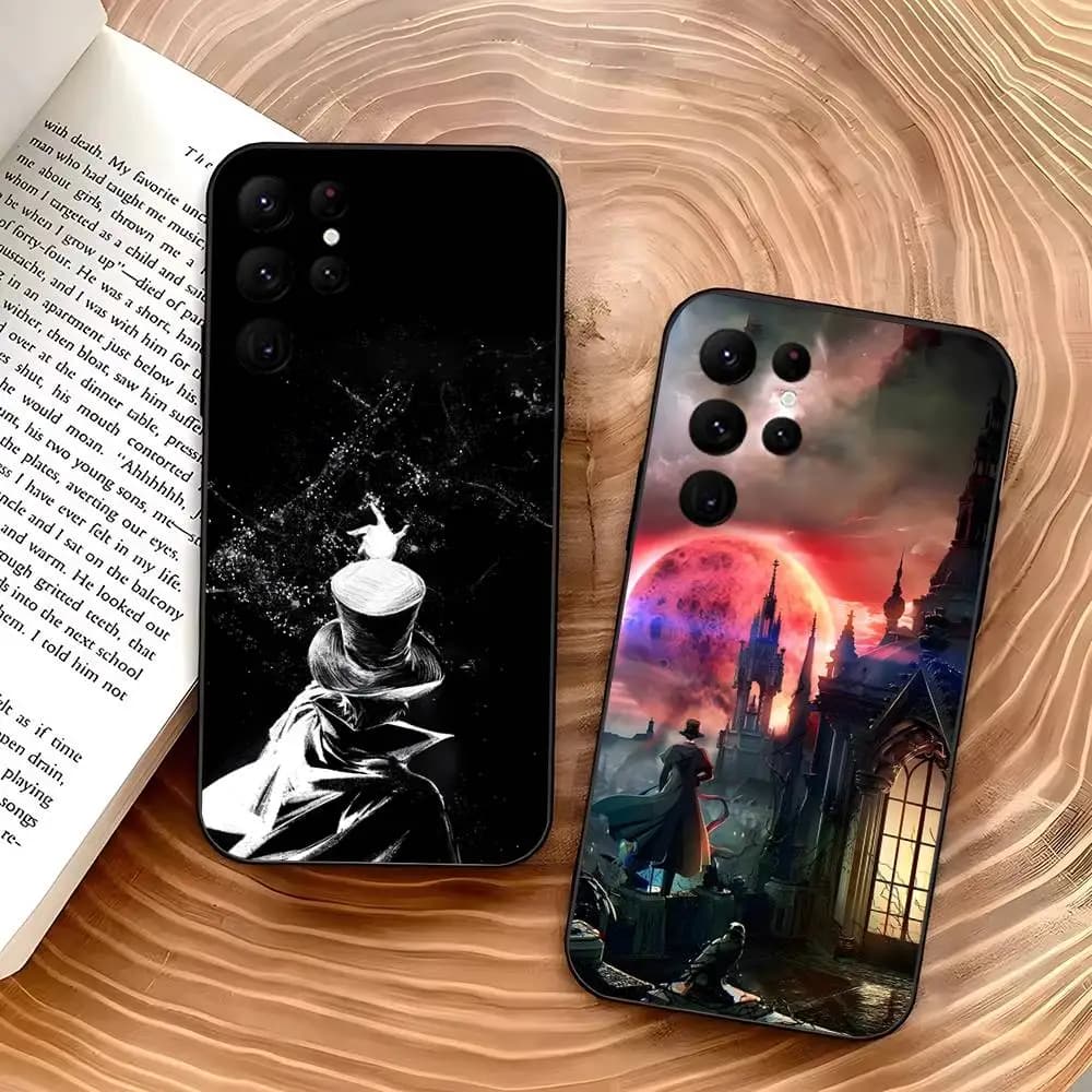 Custodia per telefono anime POP Lord of Mysteries per Samsung serie S s20 s21 s22 s23 s24 FE Plus Ultra TPU Custodia morbida per la pelle