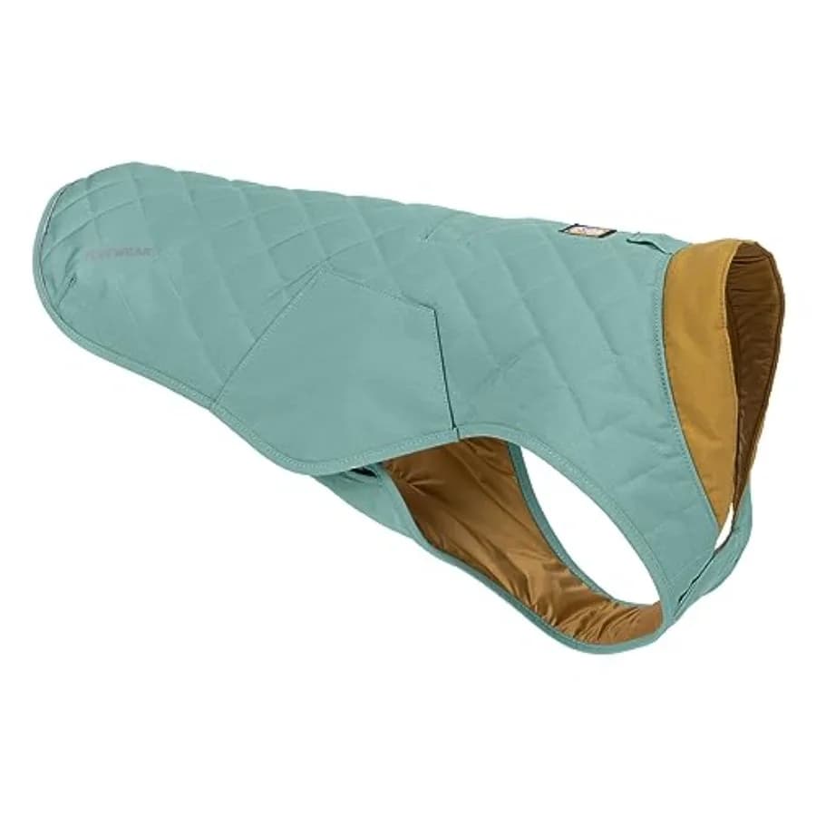 Giacca Imbottita per Cani Stumptown, Cappotto Invernale Isolato e Resistente all'Acqua con Finiture Riflettenti e Porta Guinzaglio, Fibbia Facile da Indossare/Togliere