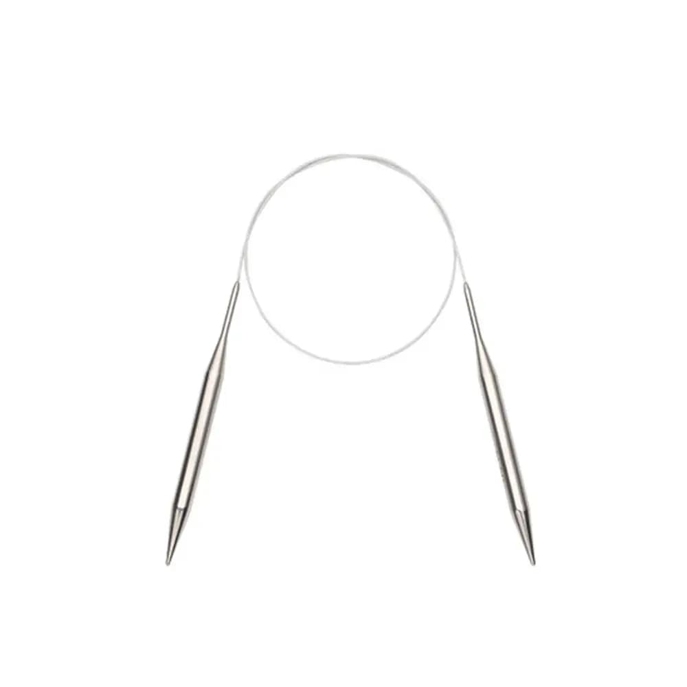 Aghi da Lavoro Circolari Fatti a Mano 40/100cm, Forniture per Artigianato Fai-da-Te, Perni da Cucito, Uncinetto, Ferri da Maglia Circolari