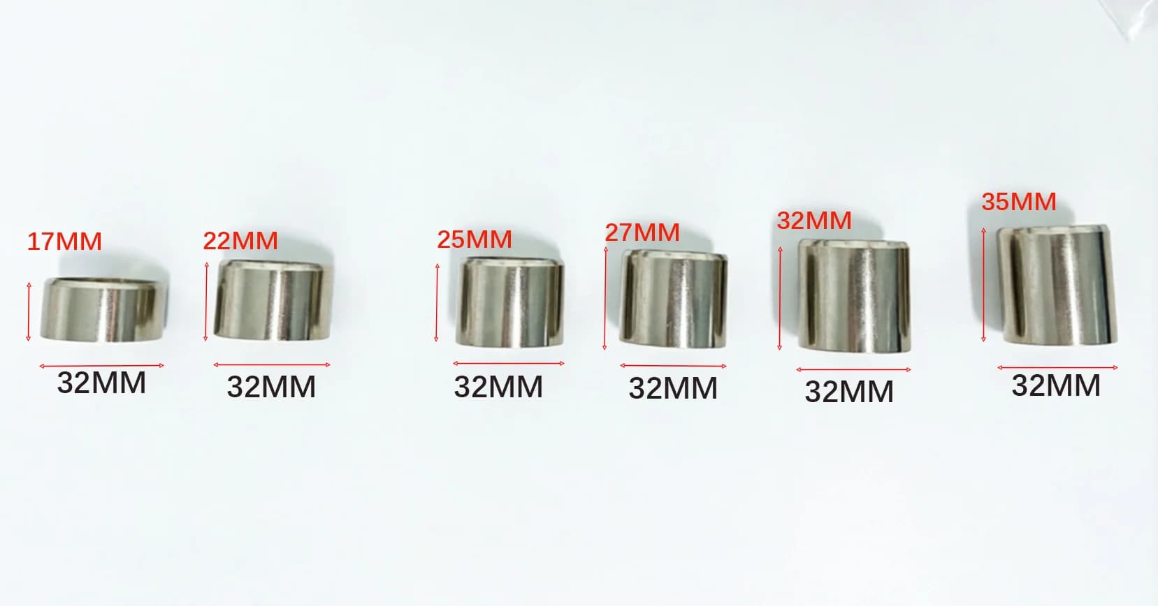 32x17 32x22 32x25 32x27mm Disc Brake Caliper Lower Pump Piston Kit For Electric Moto Scooter E-Bike Brake Caliper Piston & Seals