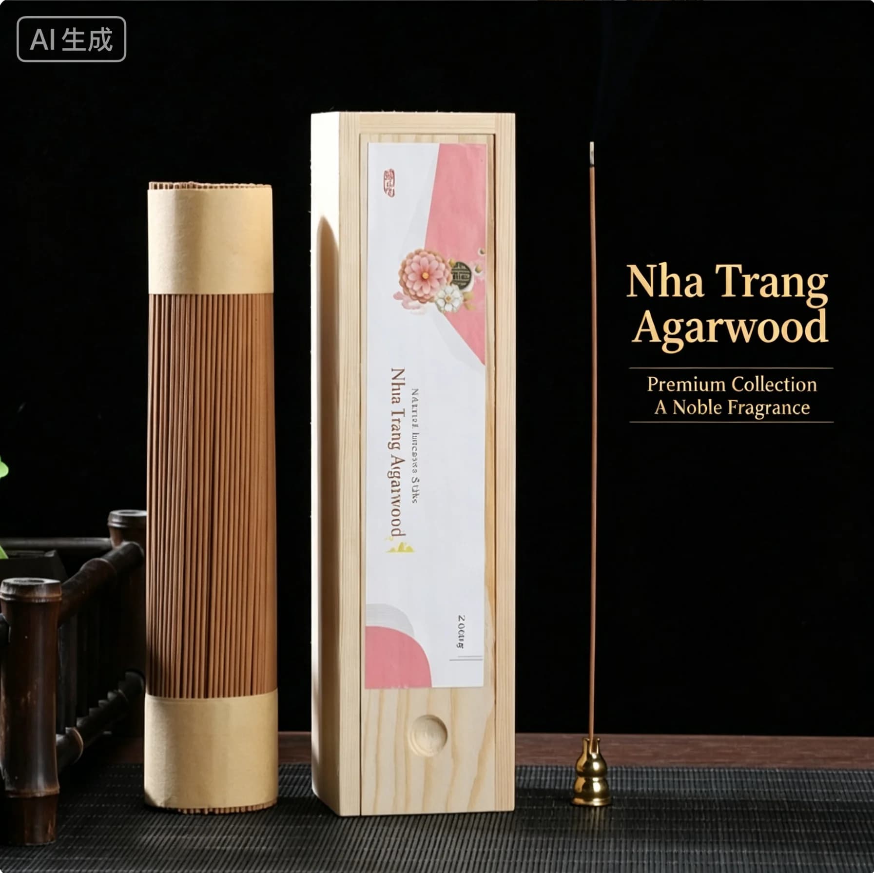 Incense Sticks Wholesale 200g Box, Goose‑Pear Tent Incense, Osmanthus, Old Mountain Sandalwood, Nha Trang Agarwood, Mugwort