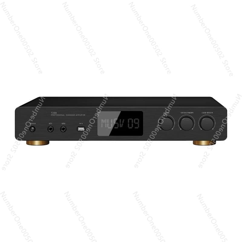 ​ Amplificatore per karaoke domestico Ricevitore mixer KTV professionale ad alta potenza con Bluetooth per macchina per karaoke