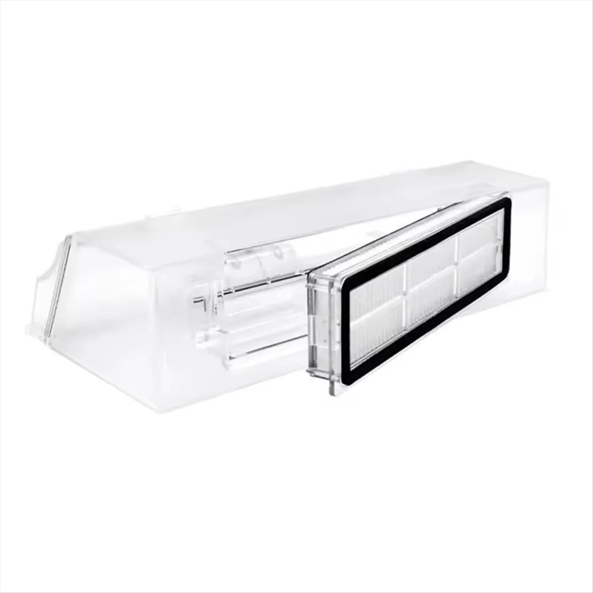 Scatola della polvere con 1 filtro Hepa parti per Bot L10 Pro/D9 Pro/D9 Max Aspirapolvere Robot Scatola della pattumiera con filtro