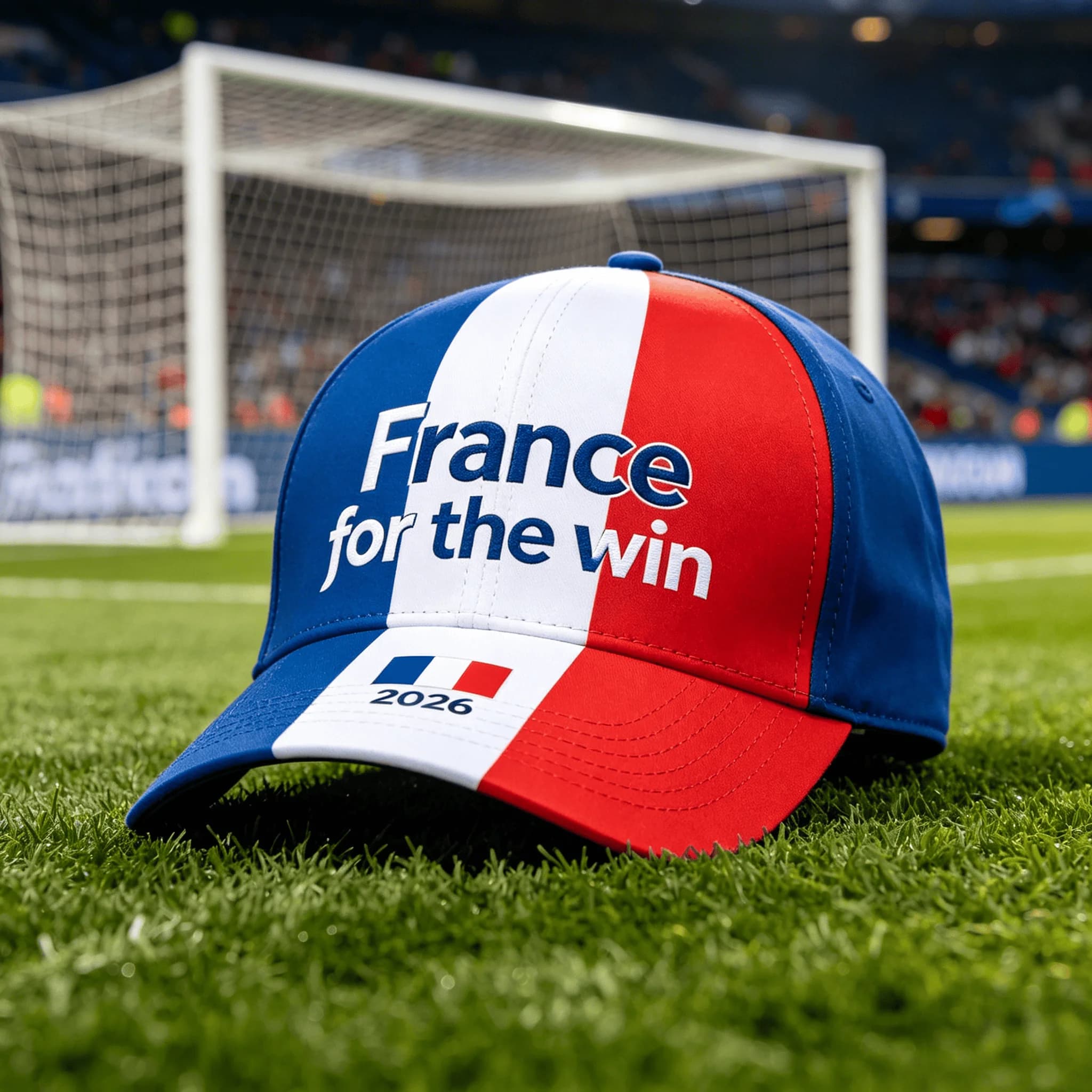 Cappellino da baseball con bandiera nazionale francese, cappello con visiera unisex, cappello da sole traspirante con stampa "La France Va Gagner" per l'uso quotidiano all'aperto