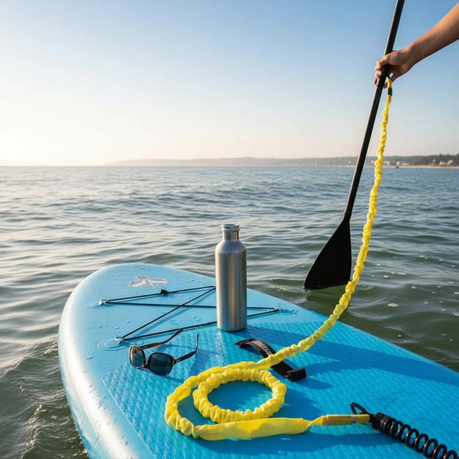 Kayak Paddle Leash High Strength SUP Paddle Leash Water Sports Gear Anti-Loss Long-Lasting for Kayaking, Stand up Paddleboarding