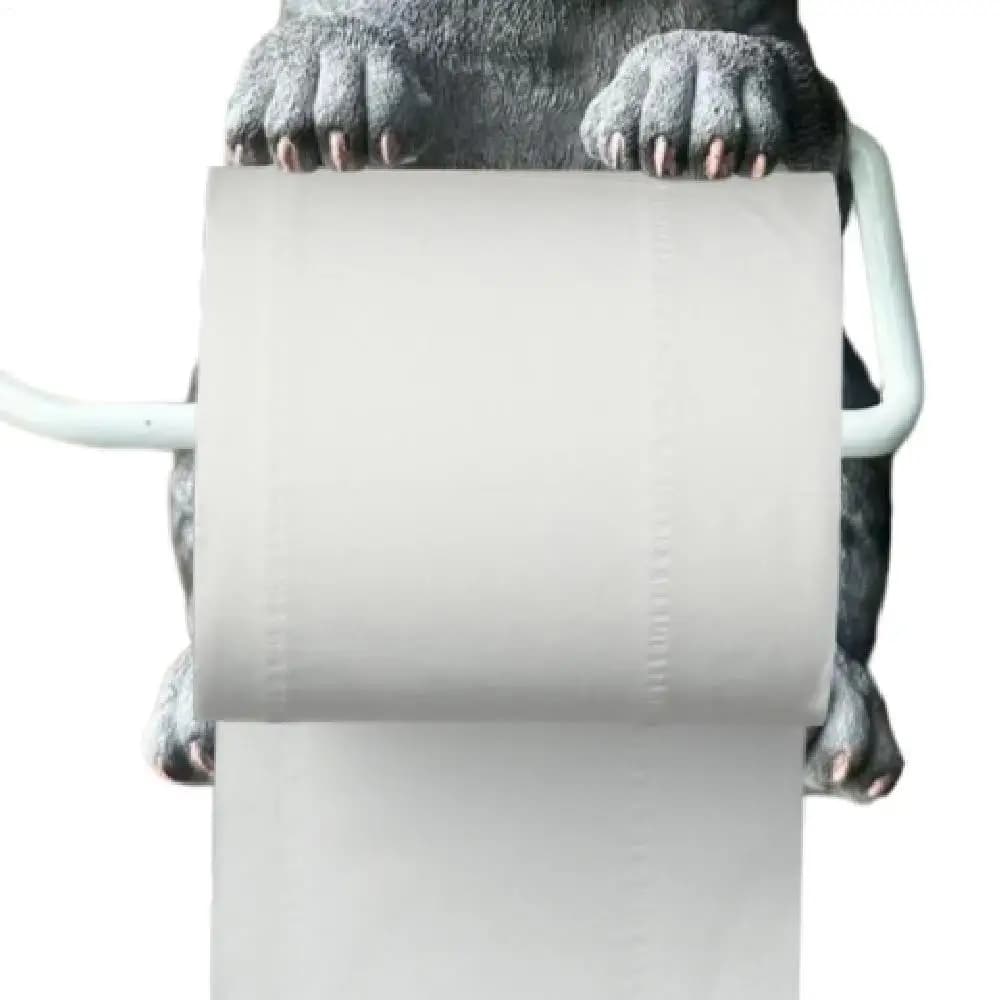 Portarotolo per carta igienica per gatti Portarotolo per gatti Portarotolo per montaggio a parete Dispenser carino per dormitorio, casa, WC, cucina da viaggio