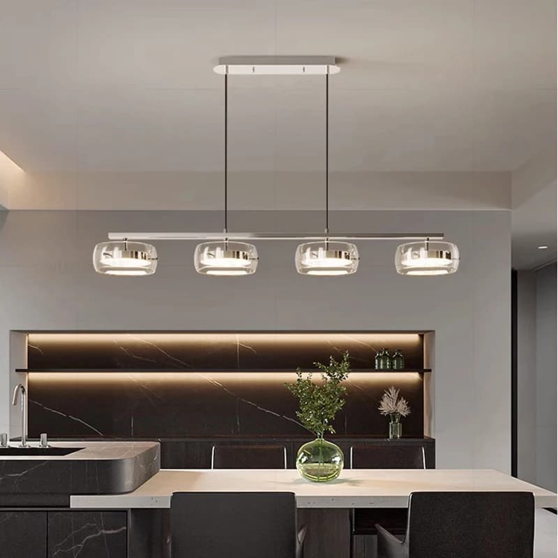 2025 Decorations for Modern Home Ring LED Lights Suspension lamps for living Lamps for dining room Suspension lamp for interior