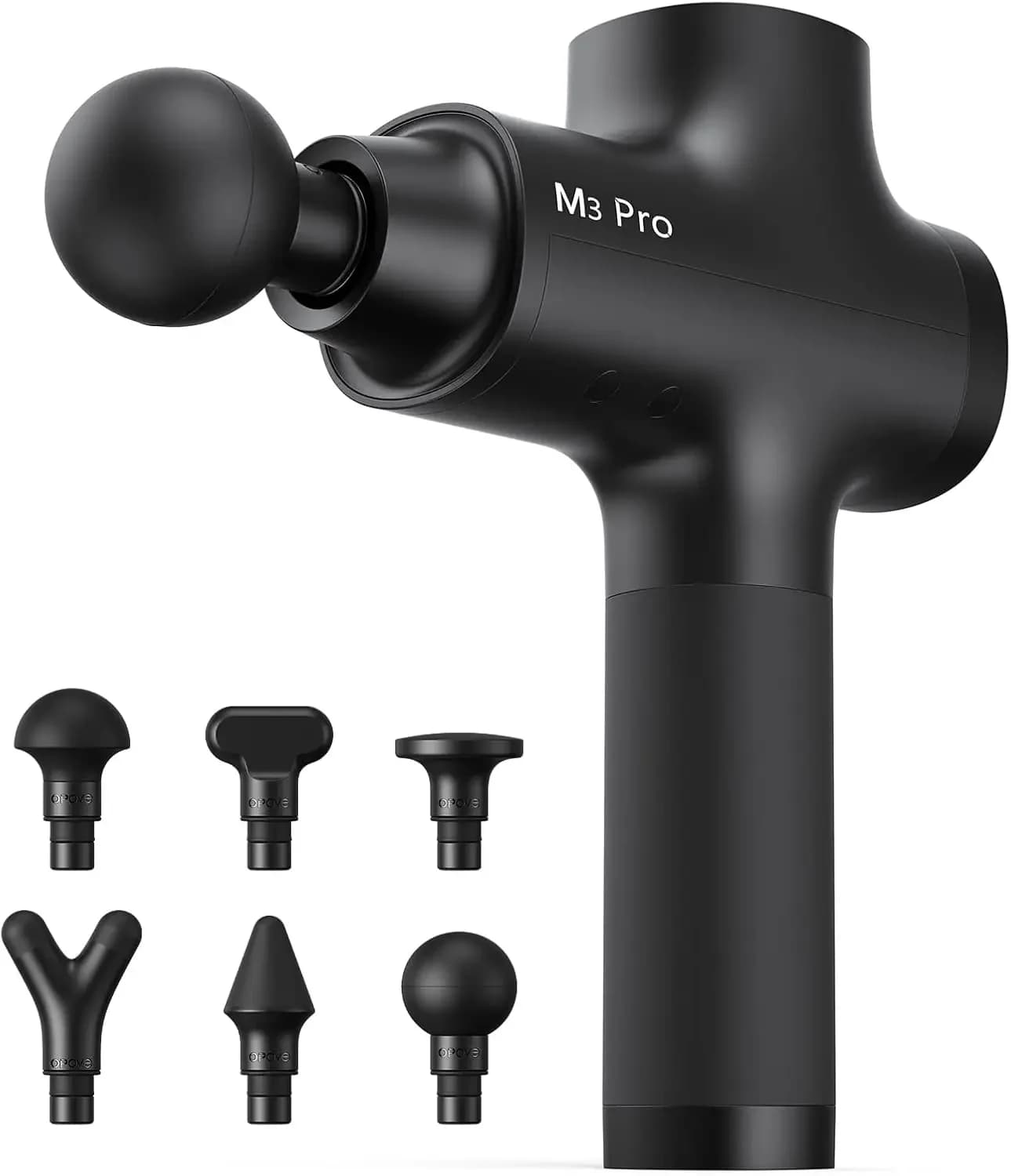 Opove M3 Pro 2 Pistola Massaggiante a Percussione Profonda per Muscoli, Massaggiatore Muscolare Portatile per Allenamento, Pistola Fasciale a Percussione per Atleti
