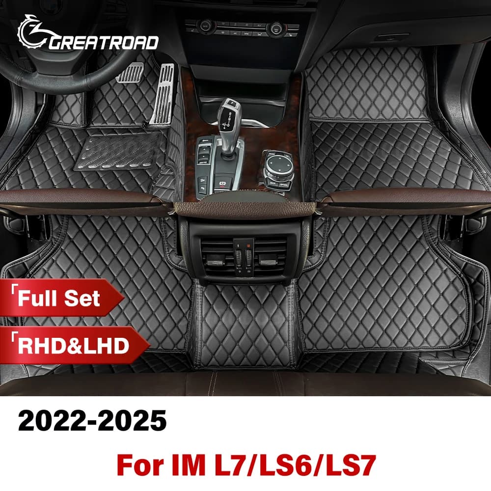 Per IM L7/LS6/LS7 2022-2025 Tappetini per auto personalizzati Automobile Tappeto Copertura Dettagli interni Accessori Parti del cuscinetto protettivo