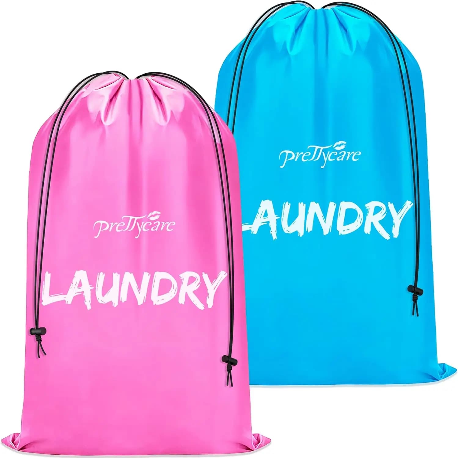 2 Bags for Carrying XL for Delicate Heads, Organizer Washable for Dirty Dresses - Contains 4 Charges, Large enough for Basket or Container