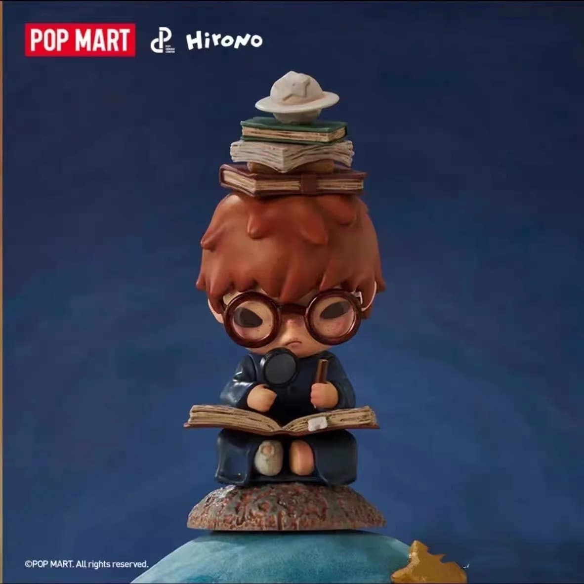POP MART Hirono x Le Petit Prince Serie Scatola cieca Giocattoli Scatola misteriosa Mistery Caixa Action Figure Sorpresa Modello carino Regalo di compleanno