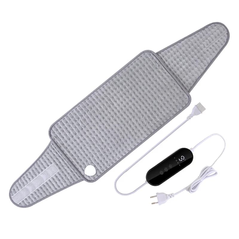 Coperta elettrica lavabile con cintura indossabile riscaldata 220/110 V con protezione da surriscaldamento