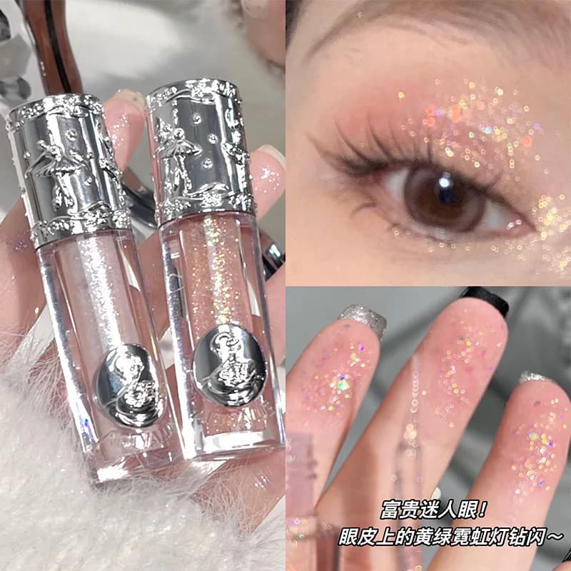 ART VALUE Fluid umbrella for ballet, ultra glossy pearl crystals Aegyo sal monochrome liquid umbrella