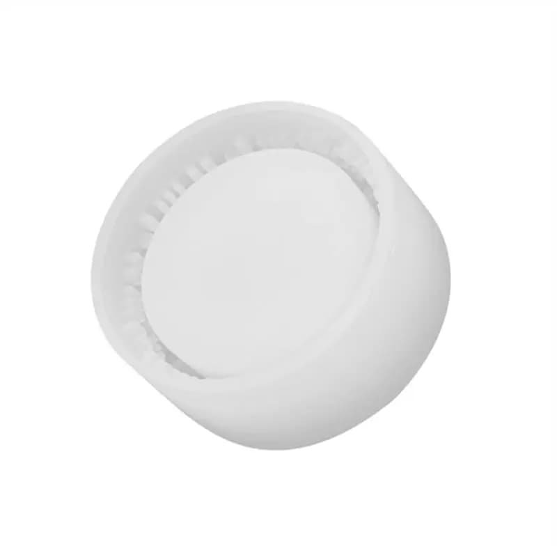 A02M-Cement Plaster Storage Tray Molds Ring-Shaped Hollowed Out House Candle Base Epoxy Resin Mould Home Decor