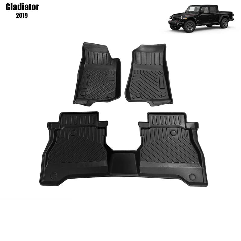 Adatto per Wrangler JK JL 4xe Tappetini per auto Gladiator Wrangler Sahara Rub