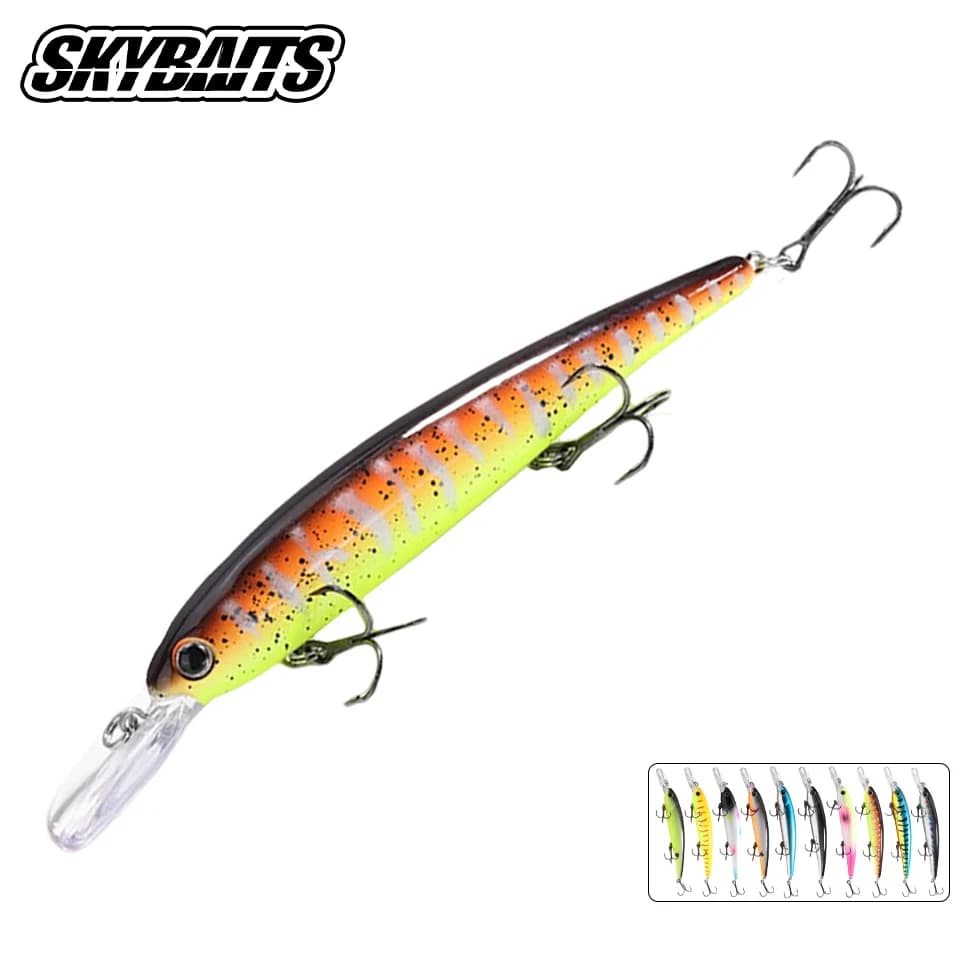 12cm 17g Jerkbait Minnow Big Crankbaits Fishing Lure Sea Hard Artificial Bait Floating Wobblers traina Swimbait Pesca