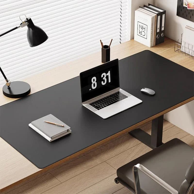 Mouse Mat Large Office Desk Mat Leather Waterproof Table Keyboard PU Mouse Mat PC Accessories