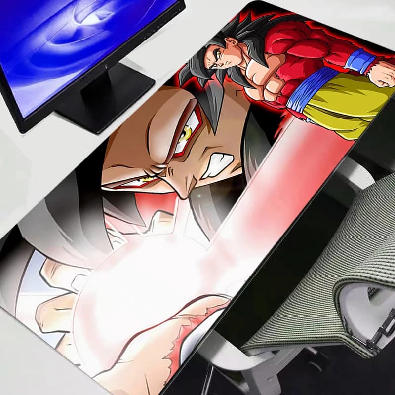 Tappetino per mouse Dragon Ball Z DBZ Anime Gamer Grande XXL Tappetino per tastiera Varmilo Accessori da gioco Kawaii Tappetino per mouse durevole