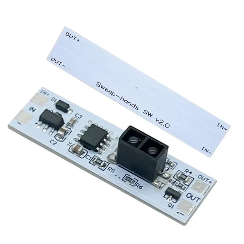Modulo Capacitivo con Interruttore a Sfioramento DC5V-24V 3A per Controllo Dimmer LED, Dimmer a Scansione a Corto Raggio per Casa Intelligente