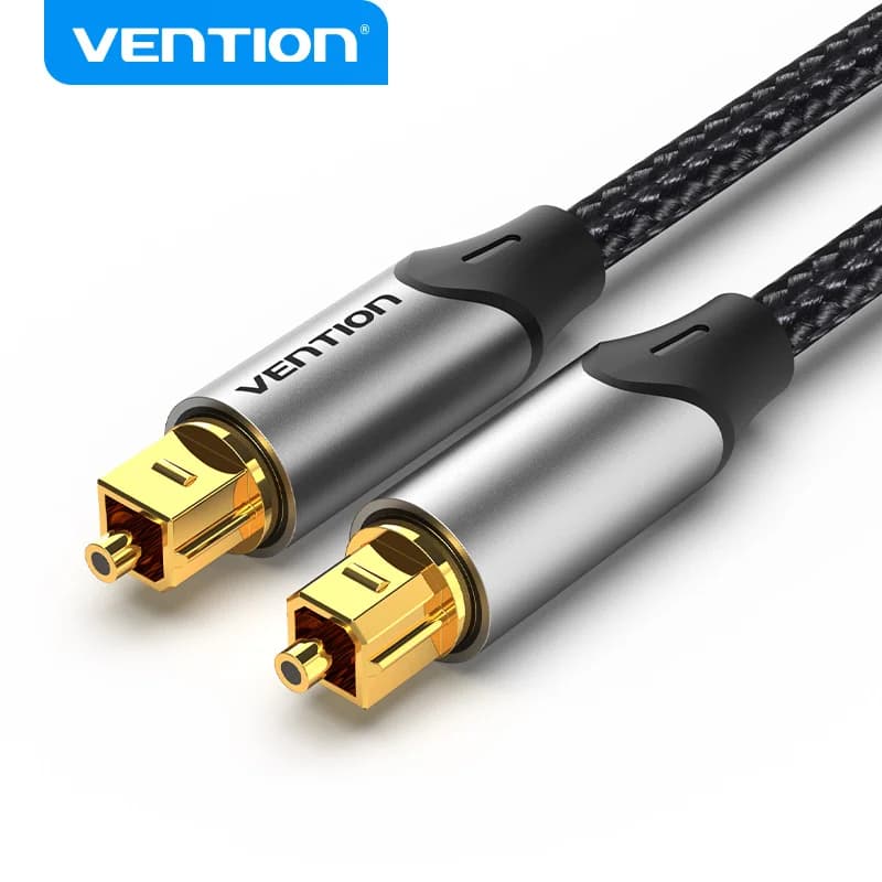 Vention Digital optical audio cable Toslink SPDIF Coaxial cable 1m 2m for Xbox 360 PS4 Blu-ray amplifiers Soundbar Fiber cable
