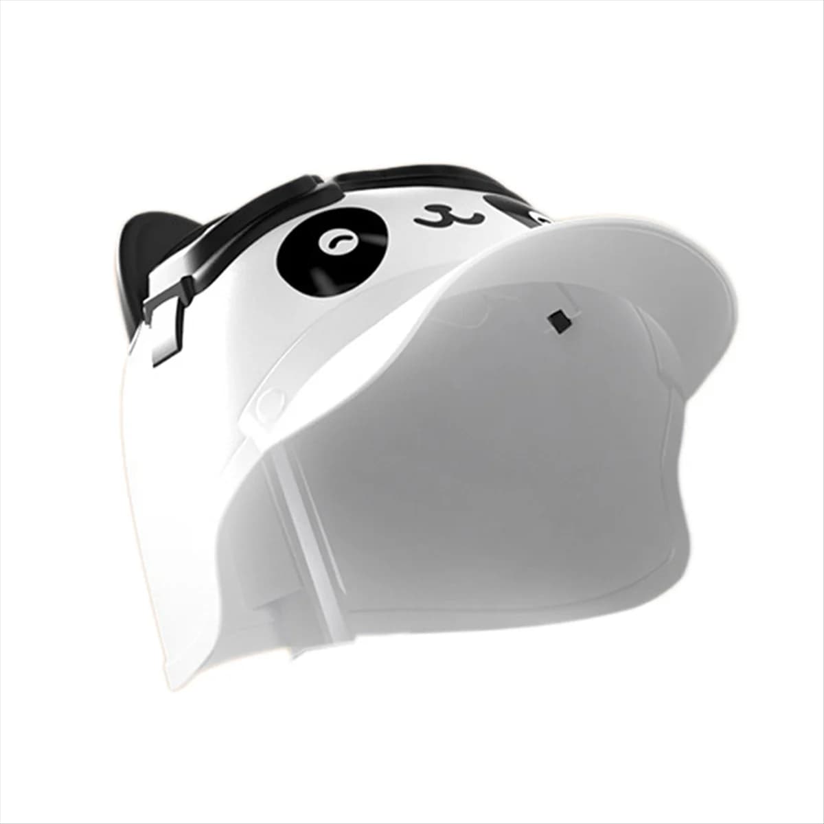 ABMO Cartoon Piccolo Casco Moto Staffa per bicicletta elettrica Staffa per telefono per bicicletta Telaio di fissaggio per luce solare impermeabile Panda