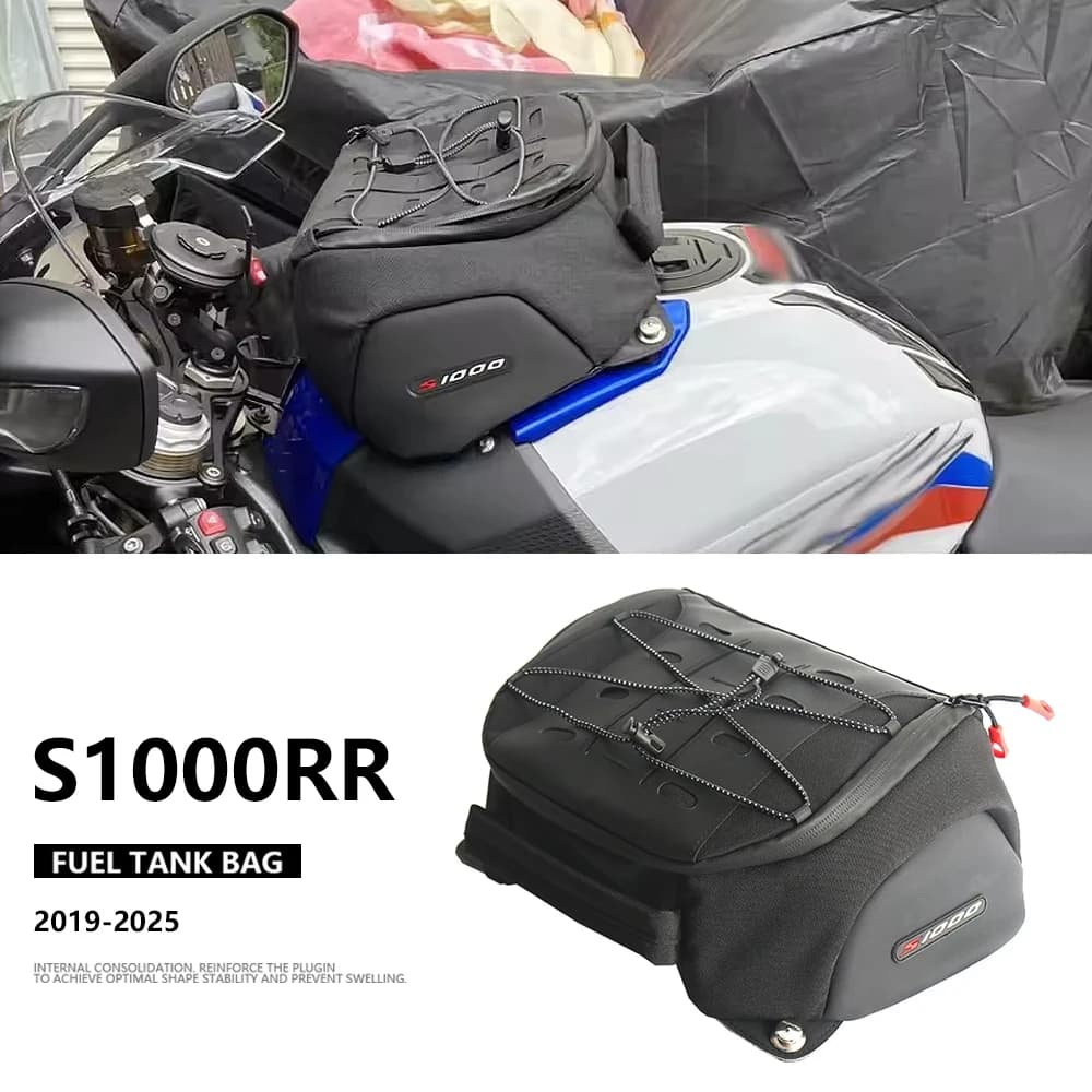 2025 Nuova borsa per olio per moto Borsa per bagagli Borsa impermeabile adatta per BMW S1000RR S1000 RR S1000RR 2019- Borsa per serbatoio carburante