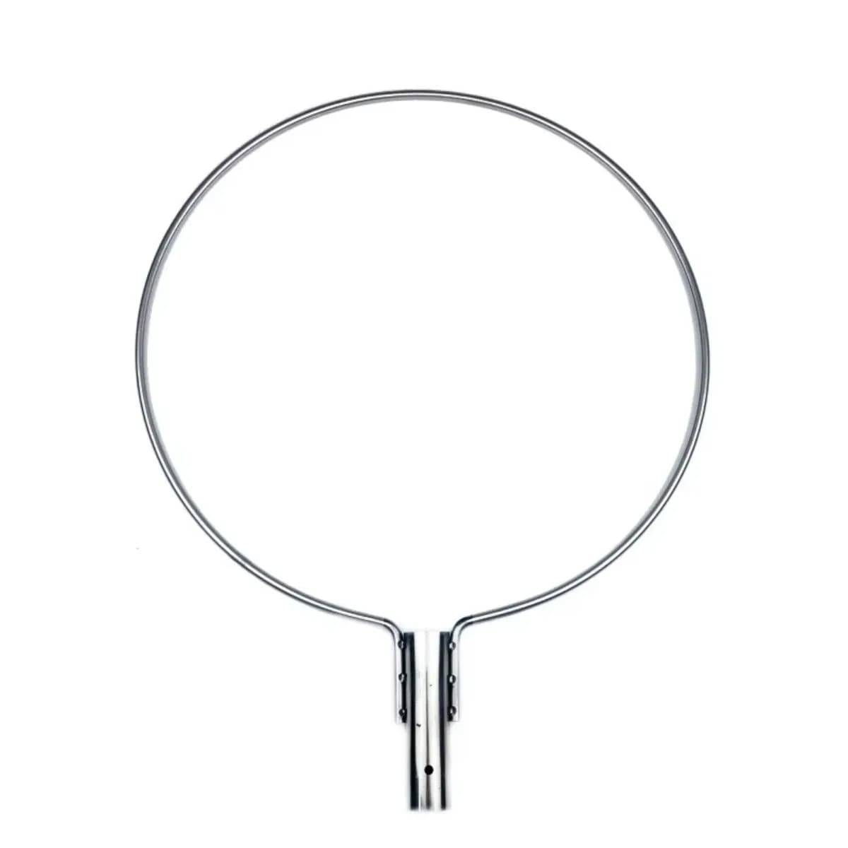 Guadino resistente in acciaio inossidabile 304 per sostituire gli accessori per rete ad anello solido Tuck Net Head Rede De Pesca Diametro 20 cm-40 cm