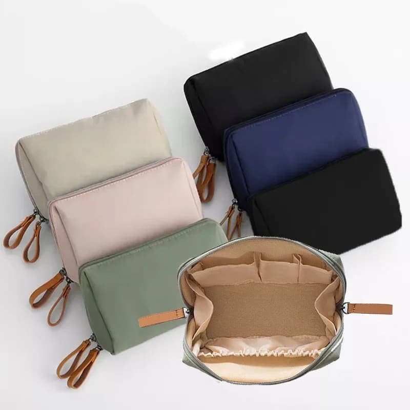Borsa cosmetica per rossetto coreano borsa da viaggio impermeabile per trucco da viaggio per donna borsa da toilette per trucco con pochette da donna carina
