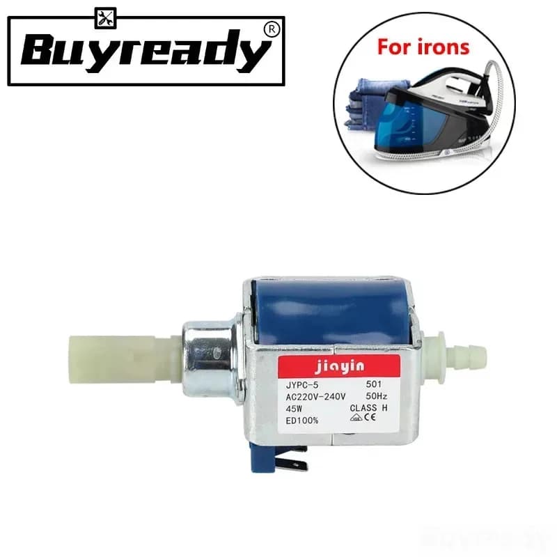 Jiayin JYPC-5 AC 220V - 240V 9bar 45W pompa dell'acqua elettromagnetica detergente per macchine da caffè ad alta pressione pompa autoadescante per ferro caldo