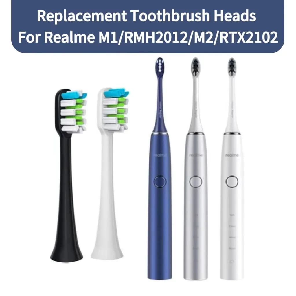 3/6PCS For Realme M1/RMH2012/M2/RTX2102 Replacement heads for electric brush Realme M1/RMH2012 / M2/ ♪