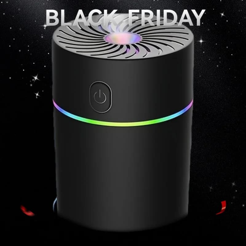 Car Deodorant Car Aromatherapy Machine for Auto7ColorLED Small Table Scenter with Cold Fog