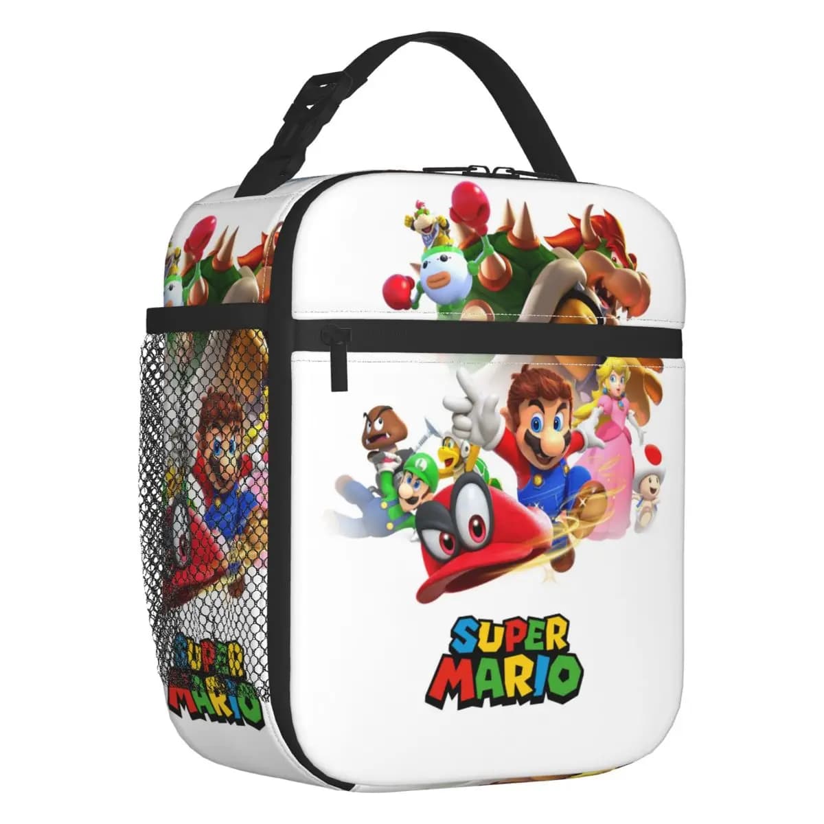 Borsa per il pranzo personalizzata M-Marioes Video Game Brothers And Friends, borsa termica per il pranzo, per uomo e donna, per la scuola