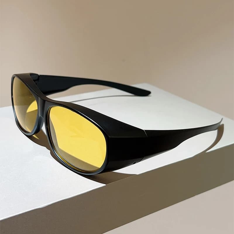 KAMMPT Fashion Sunglasses Men 2026 New Wrapped Round Outdoor Shades for Cycling Women Trendy Solid Color Windproof Sun Glasses