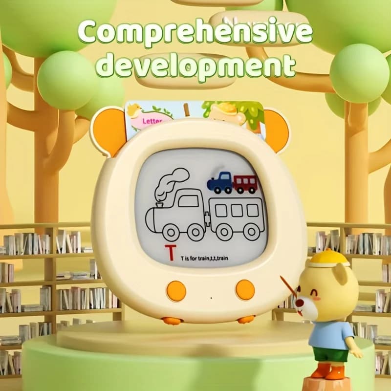 Giocattoli per bambini Schede flash inglesi con tavoletta da disegno per scrittura Parole Montessori Giocattolo educativo precoce per bambini Regalo per ragazzo ragazza