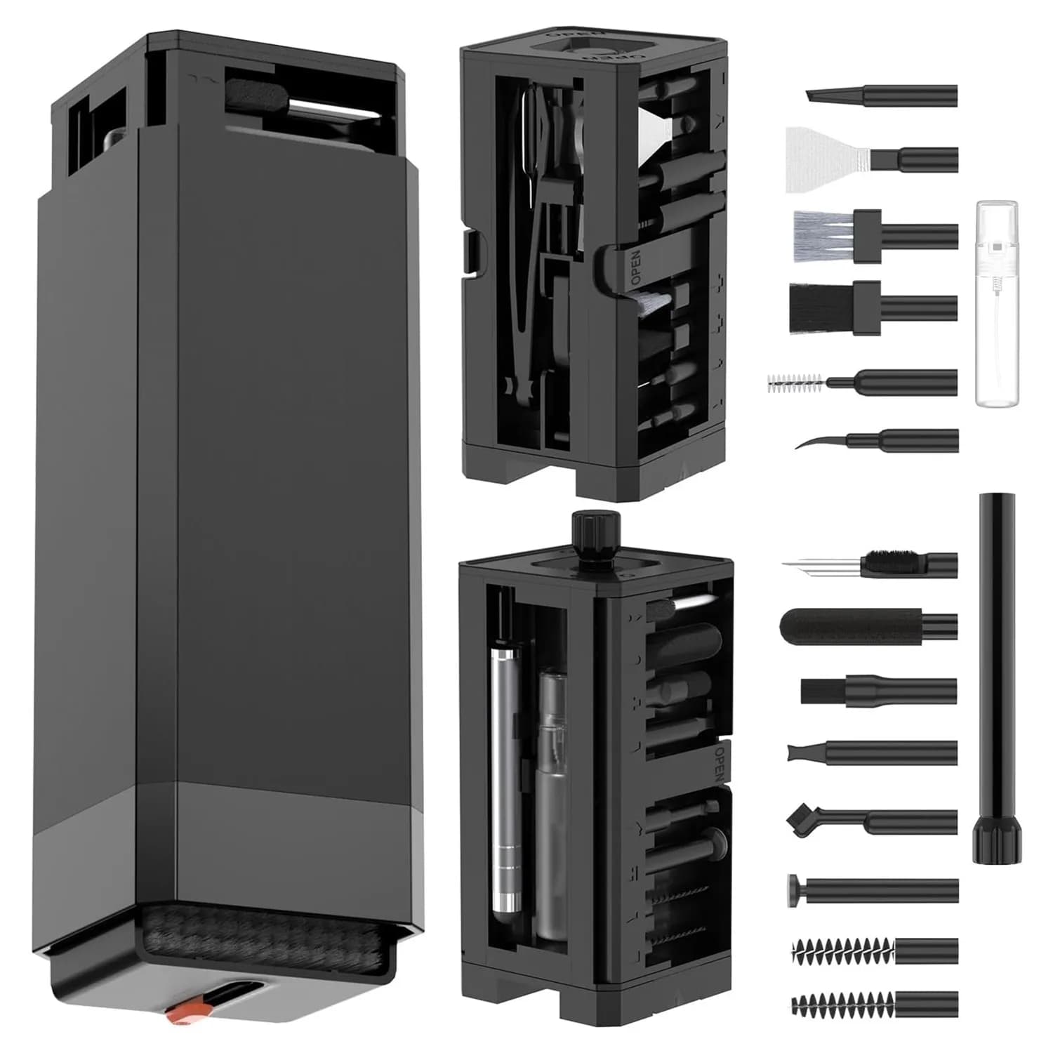 Multifunctional Deep Cleaning Kit 32 in 1 for iPhone, AirPods, Keyboard and Key Removal - Precision Tools