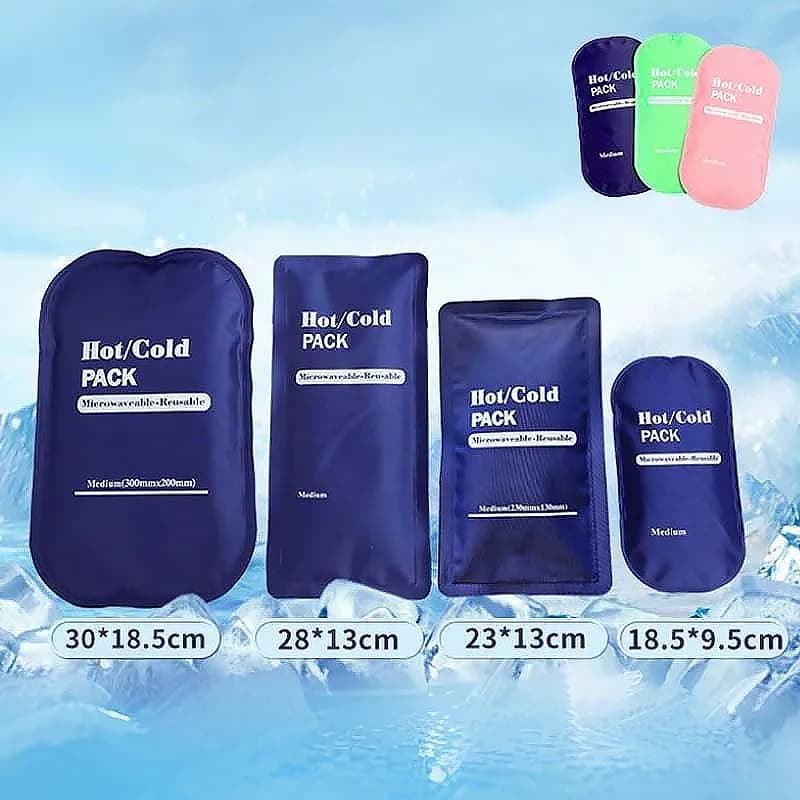 Gel Refrigerante Portatile per Contenitori Pranzo, Borsa Termica Riutilizzabile per Insulina Diabetica, Cubetti di Ghiaccio in Gel per Lesioni