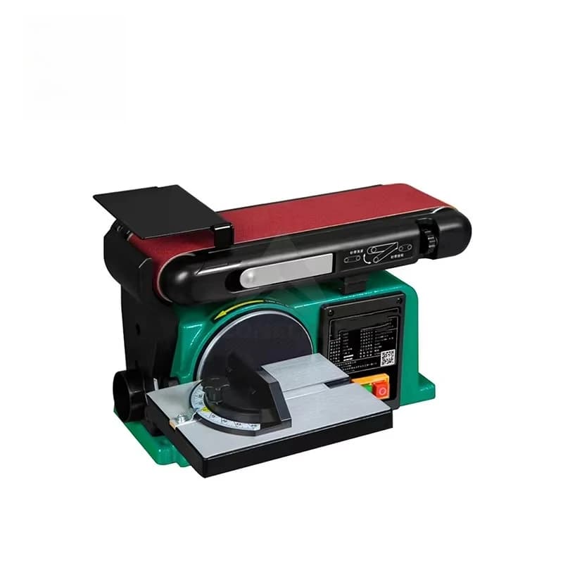 Small Bench Wood Grinding Machine Industrial-grade electric abrasive polishing machine suitable for wood and metal sanding